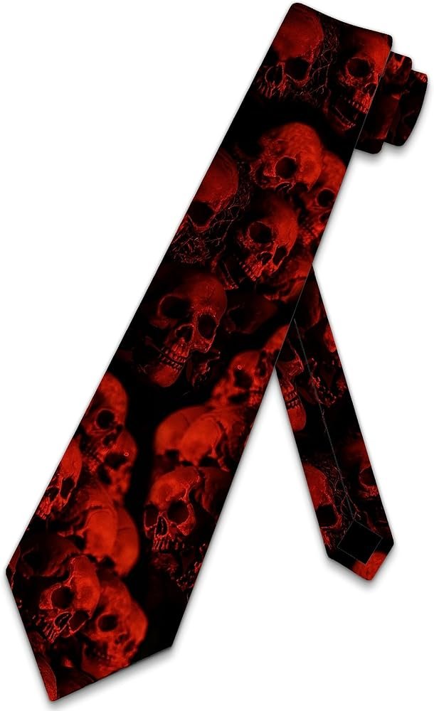 Genérico Skull Tie - Halloween Neckties - Men Ties | Lighted Eye ...