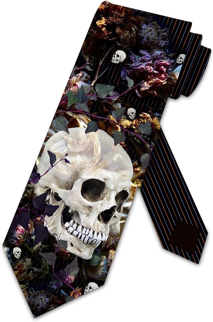 Genérico Skull Tie - Halloween Neckties - Men Ties | Lighted Eye ...