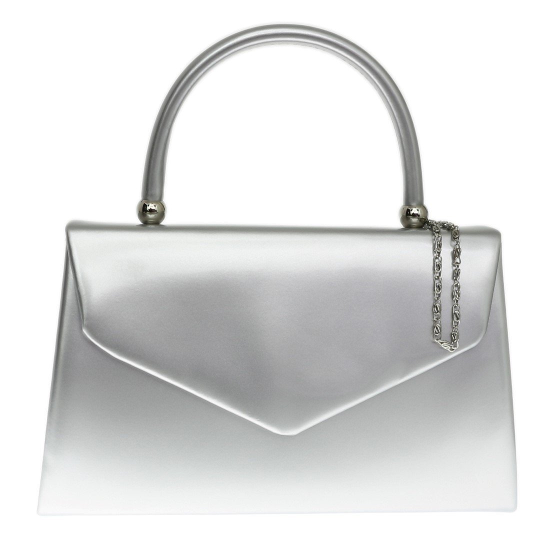 Girly Handbags Femmes Pochette en cuir synthétique verni brillant ...