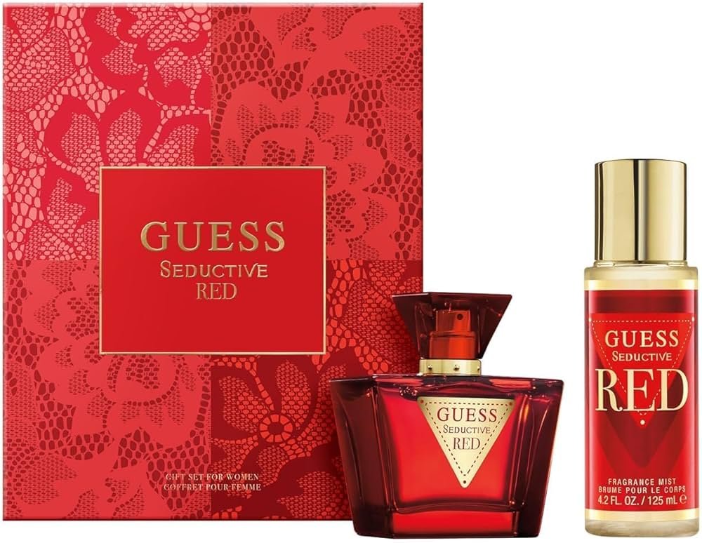 GUESS Seductive Red Gift Set for Women - Eau de Toilette 75 ml ...