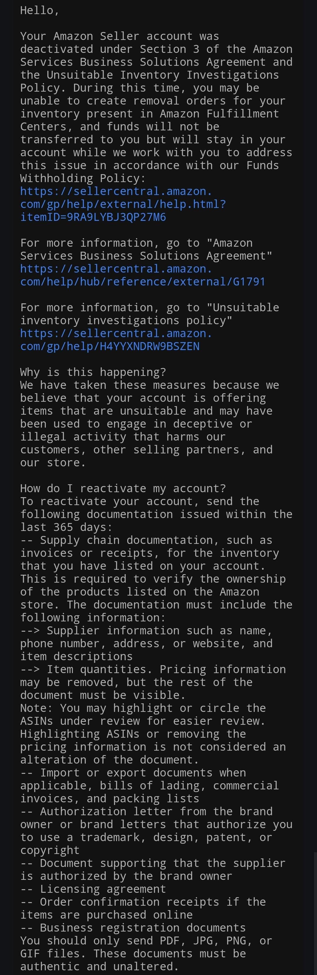 Help! I need to close a deactivated account, but am told I have to ...