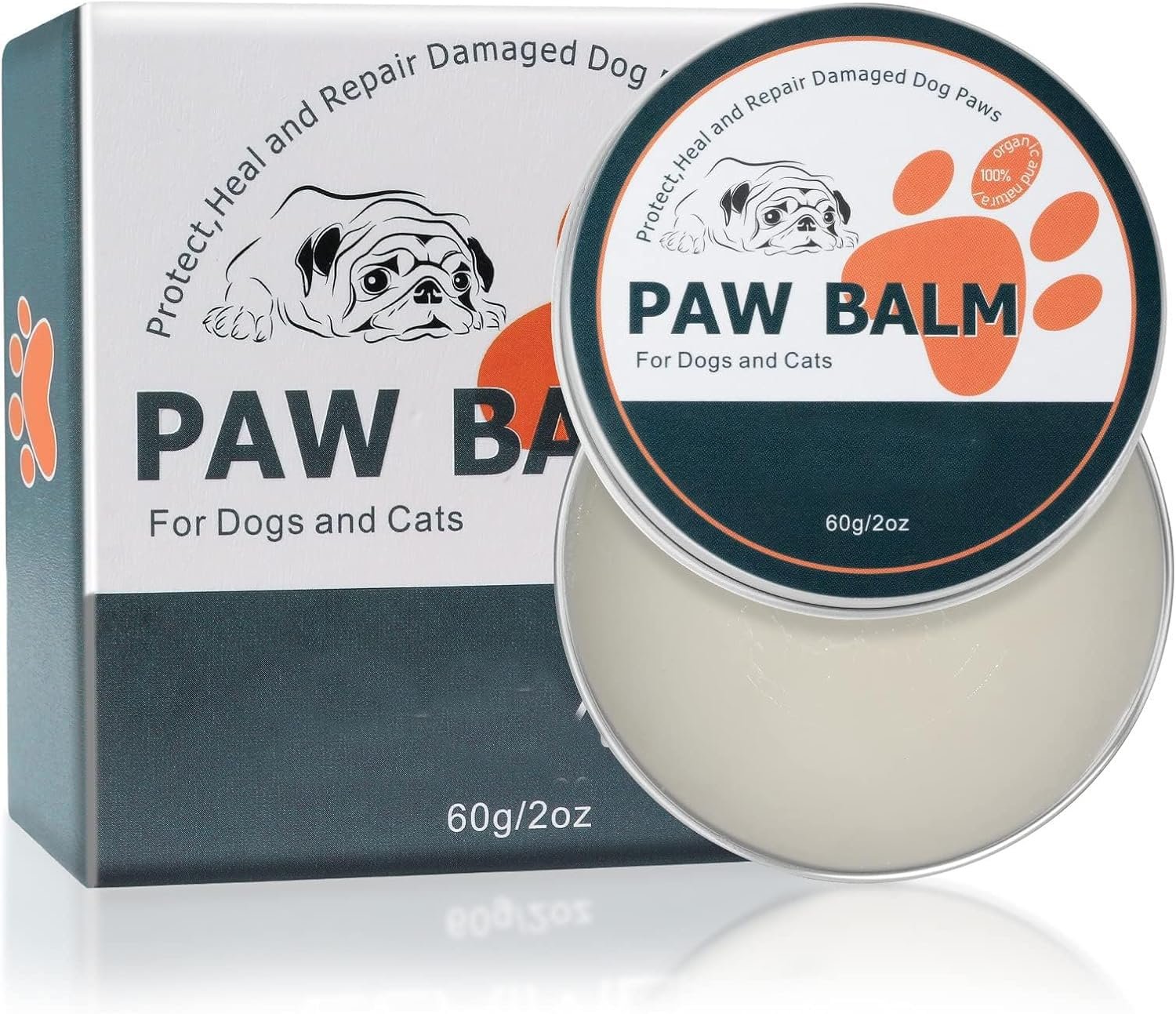Hohopeti Pet Paw Cream Dog Paw Care Cream Pet Foot Balm Dog ...