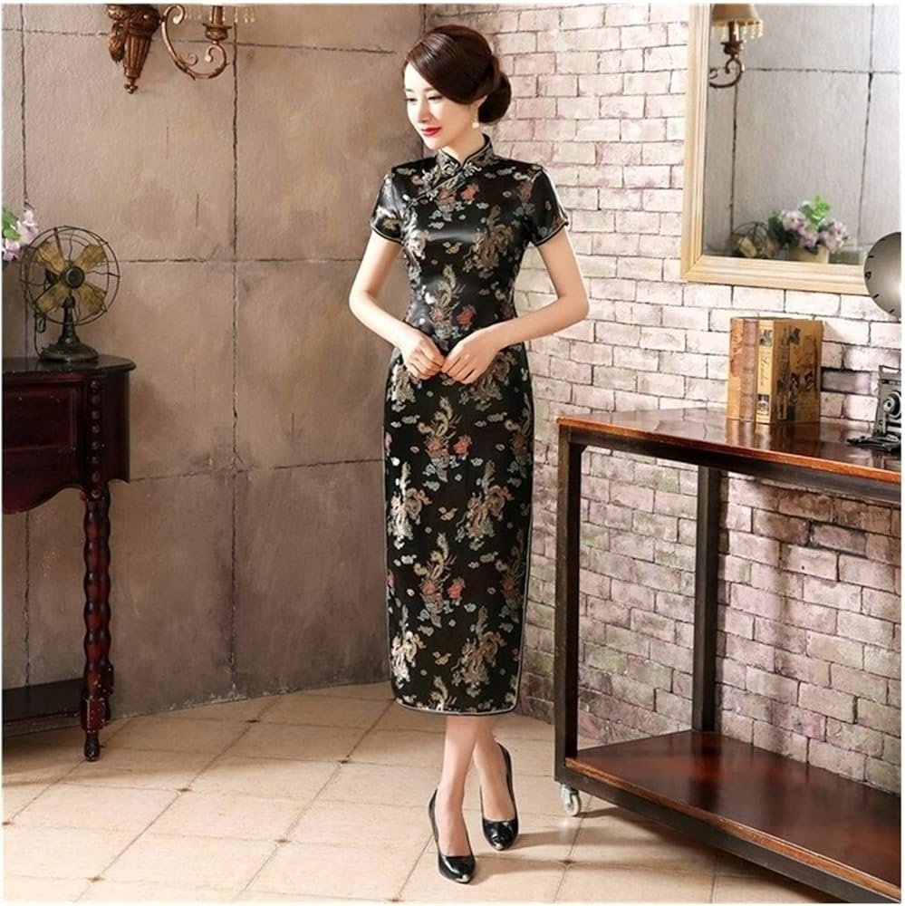 HXSZWJJ Costumes TraÉditionnels Chinois Femmes Tight Robe ...