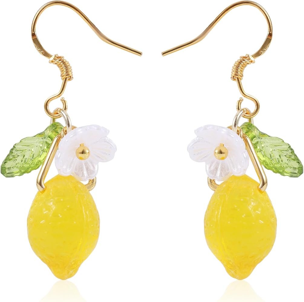 ifundom Boucles D'Oreilles Au Citron Pendantes Mode Pour ...