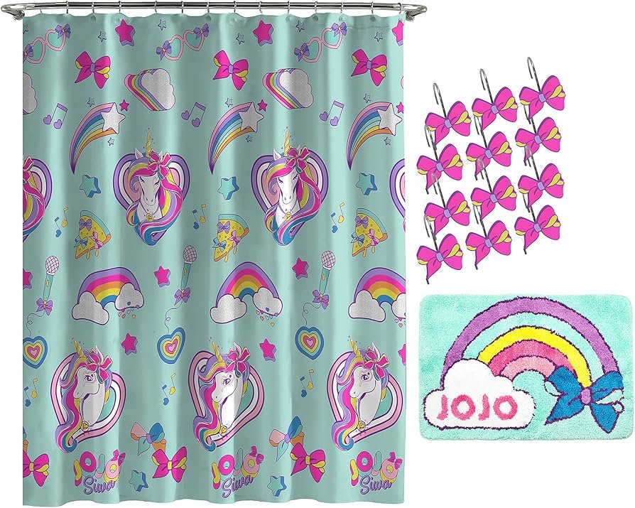 Jay Franco Nickelodeon JoJo Siwa Retro Rainbow 14 Piece ...