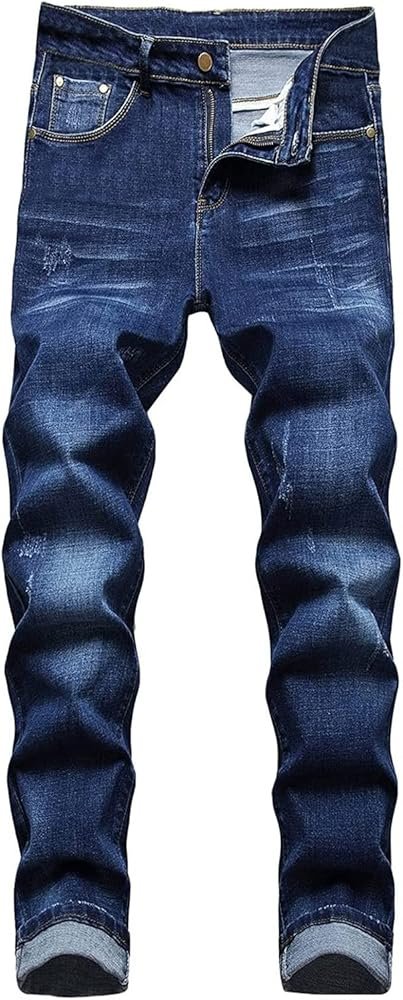 Jean Slim Fit Homme Gris Anthracite Stretch