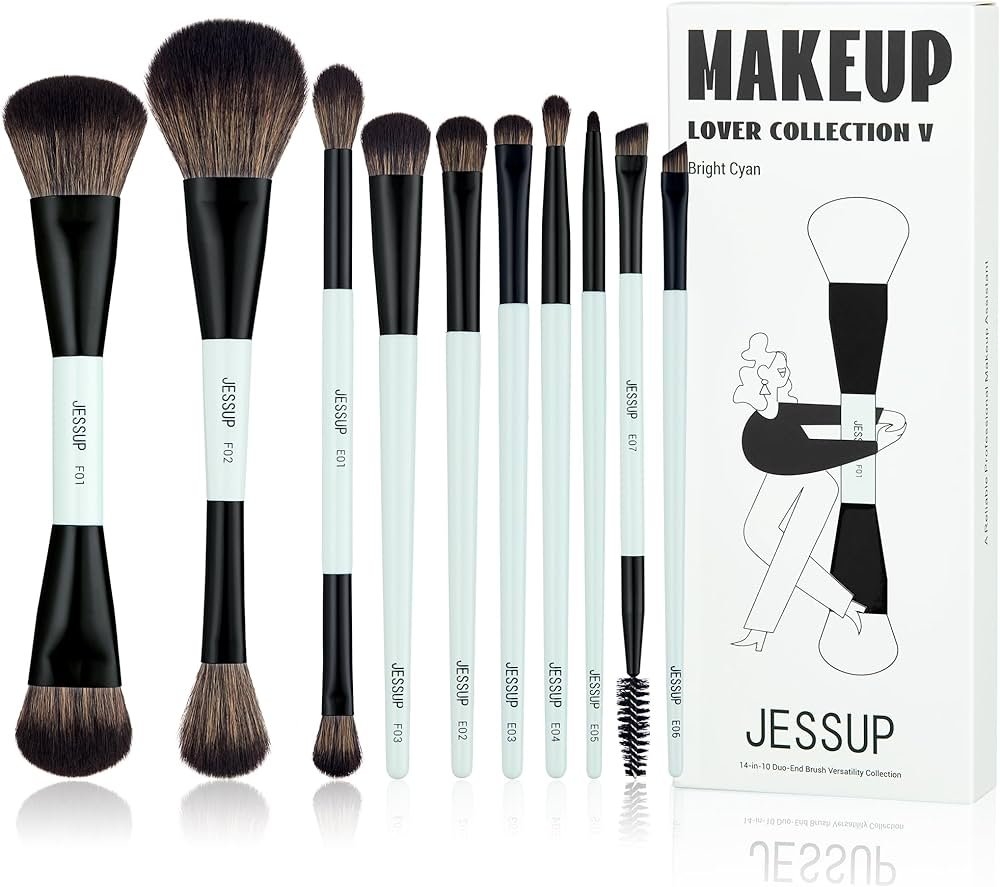 Jessup T175 Set de 25 Pinceaux de Maquillage Professionnels