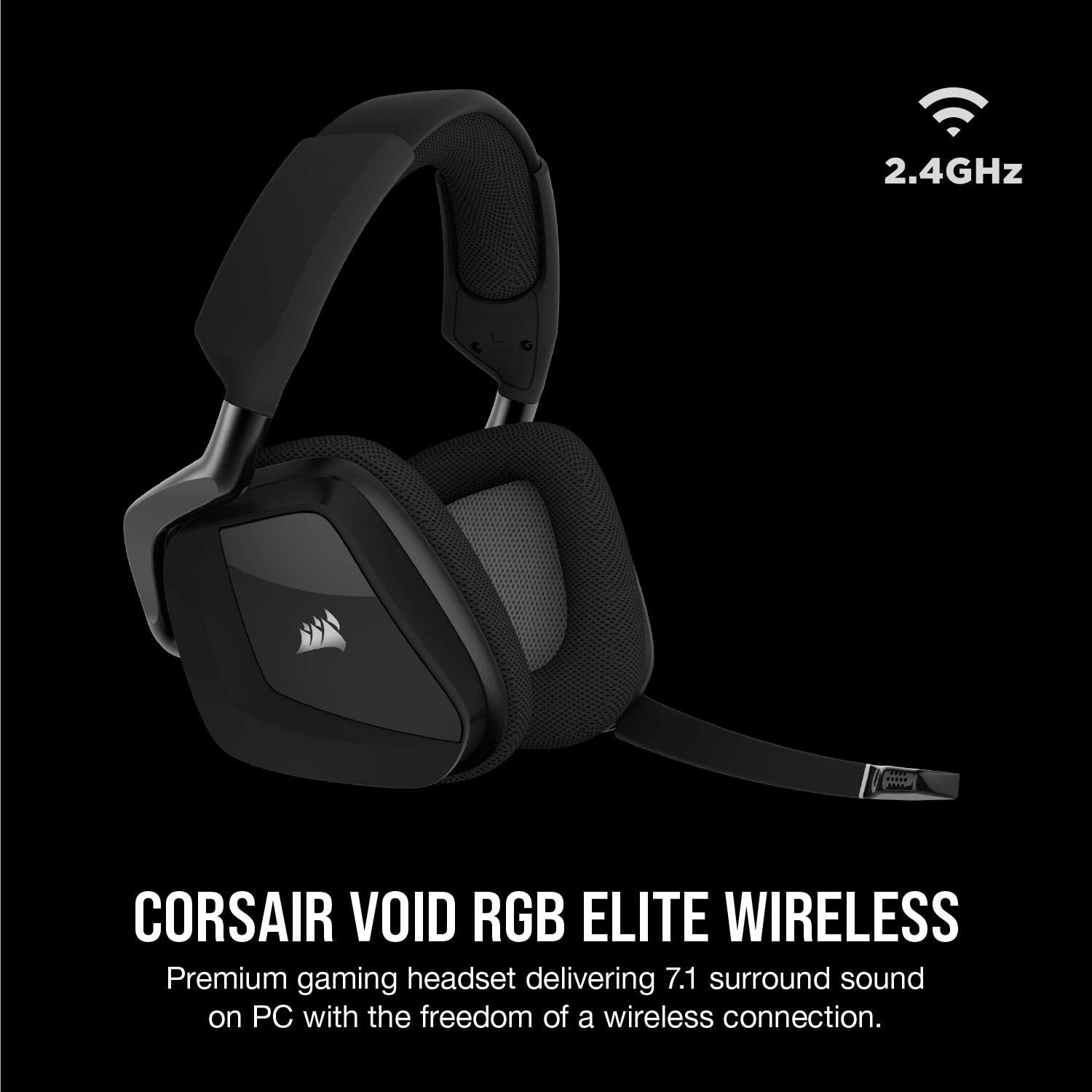 Corsair Casque Gaming RGB avec Micro Filaire