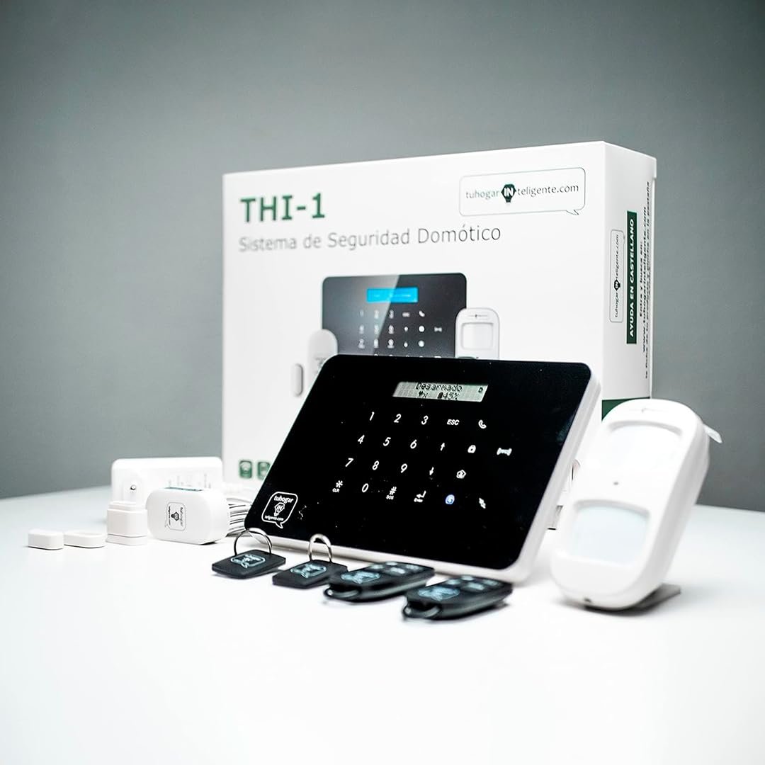 Kit Alarme Maison sans Fil sans Frais | Domotique (WiFi + GSM ...