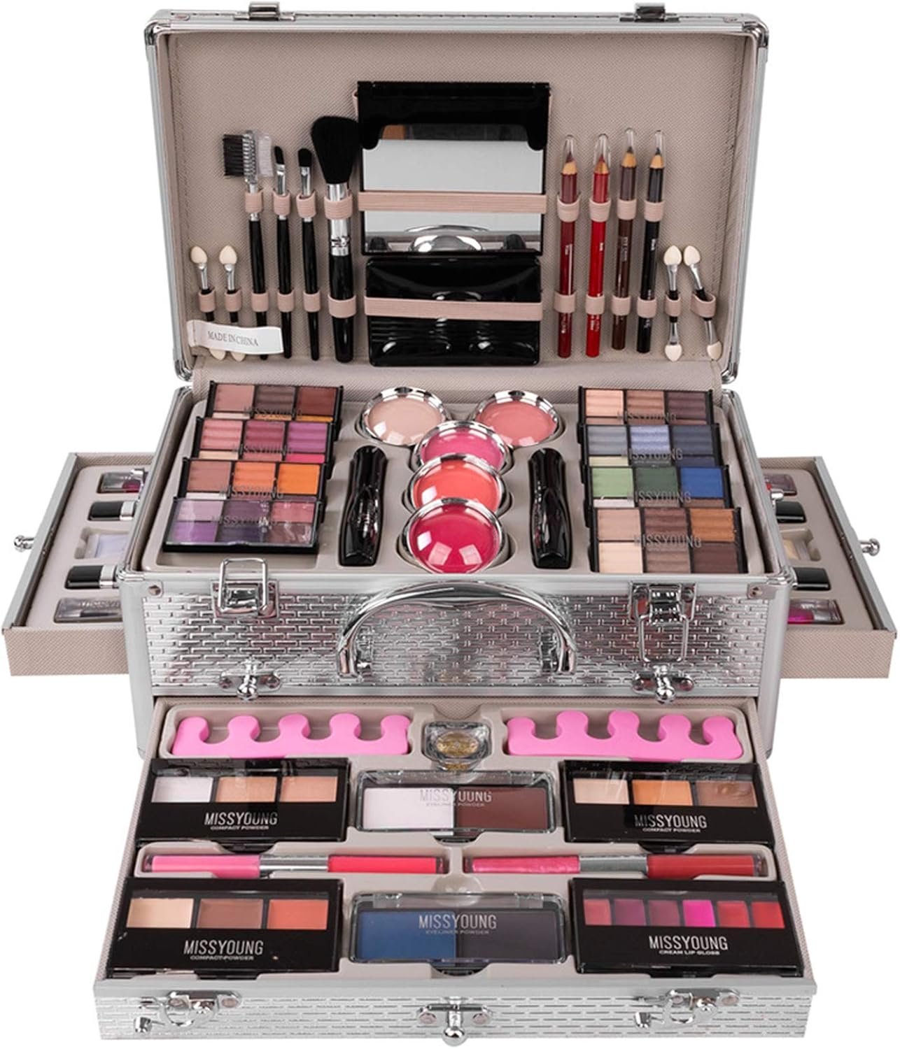 Kit de Maquillage Complet, Coffret Cadeau de