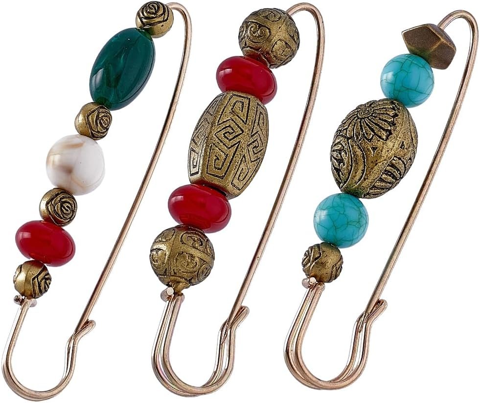 Élégant Broches en perles