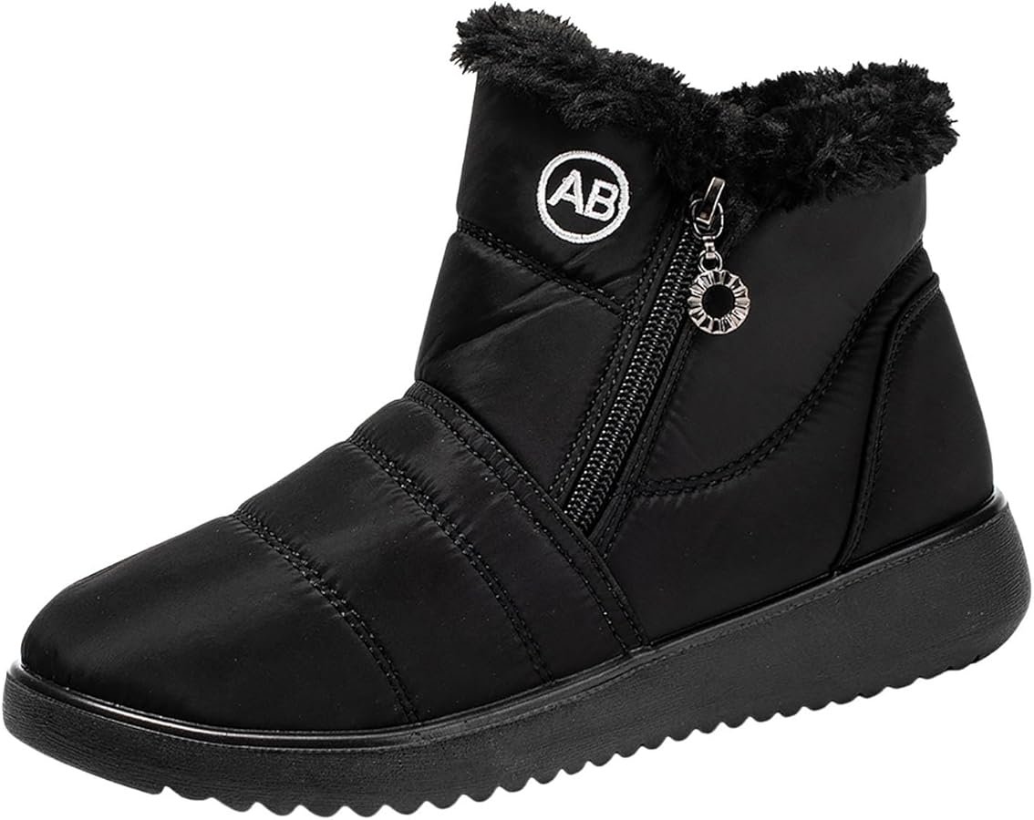 Ladies Ankle Boots Fashion Womens Snow Shoes ...