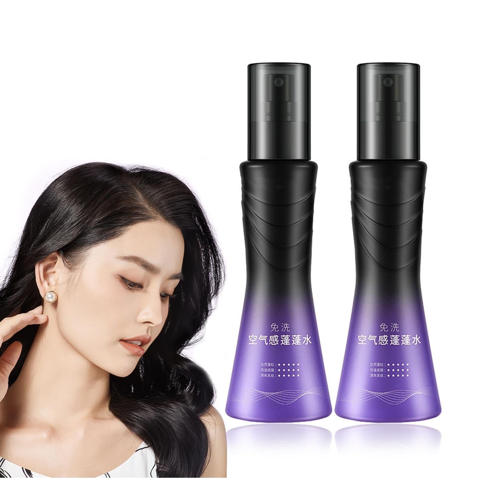 Leave in Refreshing Volume Non Sticky Spray for Hair Care,Non ...