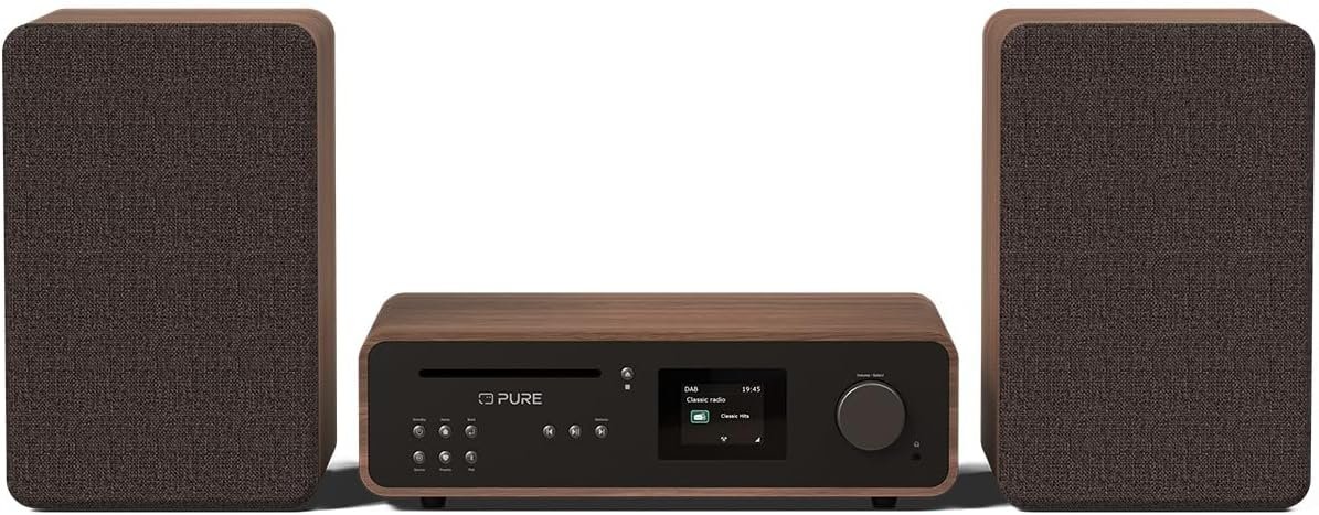 Lecteur CD Bluetooth 5.2 avec Haut-parleurs | Puissant Chaine HiFi ...