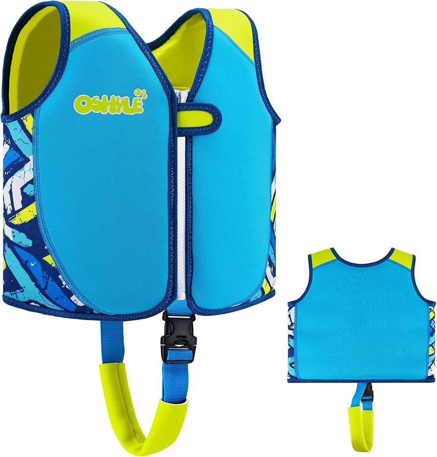 Life Jacket Armbands Buoyancy Vest Swim Cushion for Boys Girls ...