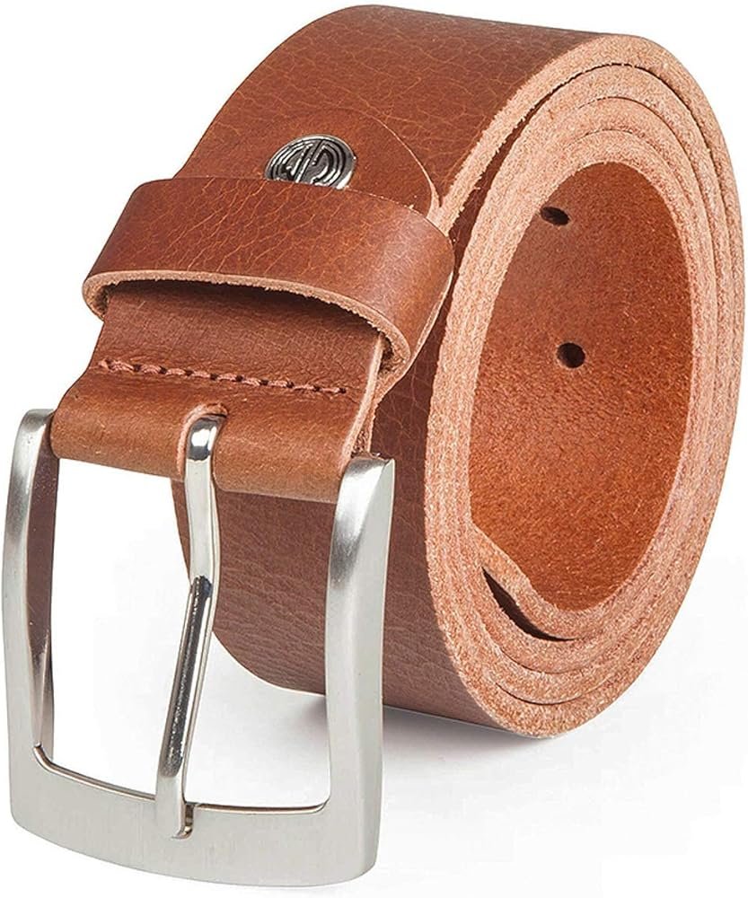 Lindenmann Mens Leather Belt/Mens Belt, full grain ...