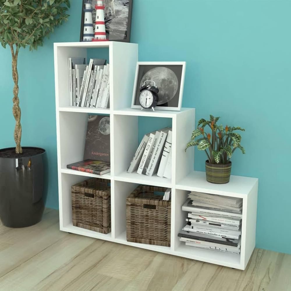 LLEZKBR Shelving Unit for Bookcases and Shelves on Stand Stairs ...