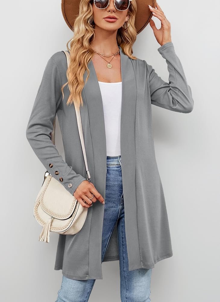 Long Cardigans for Women Sweaters Long Sleeve Fashion with ...