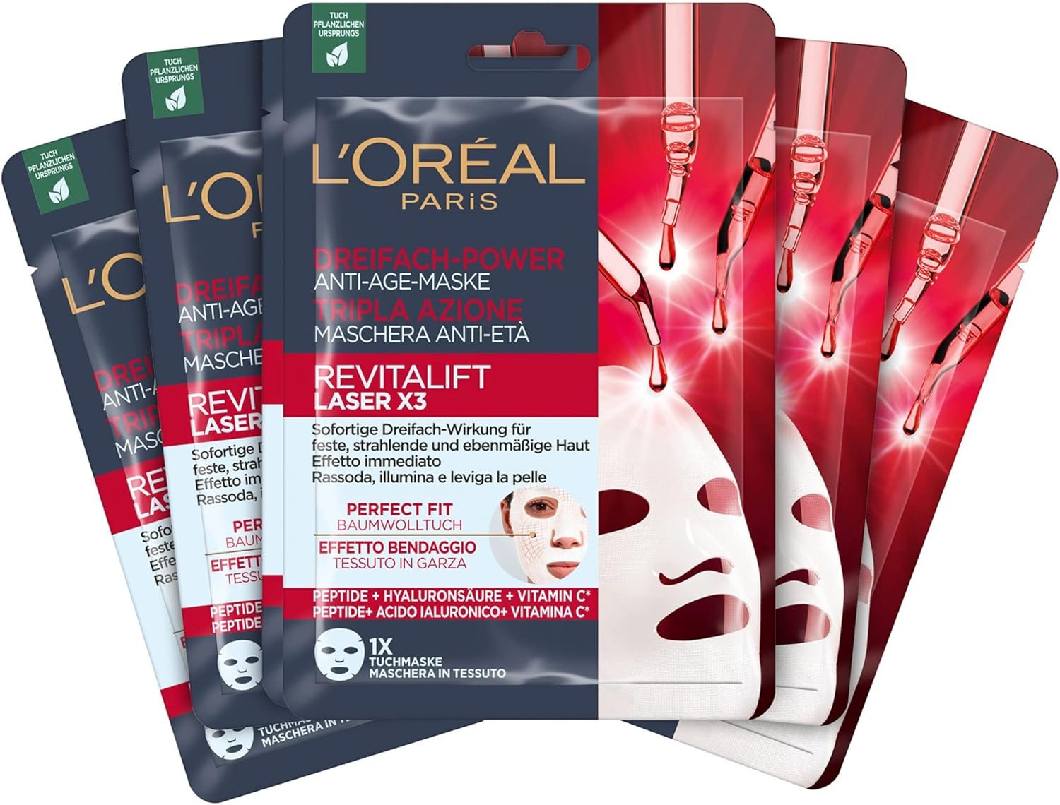 LOreal Masques Faciaux Noir Eau de Parfum