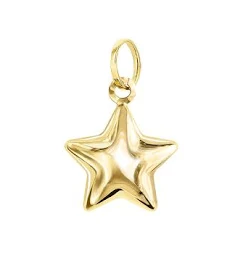 Lucchetta Pendentif étoile en Or Jaune pour collier