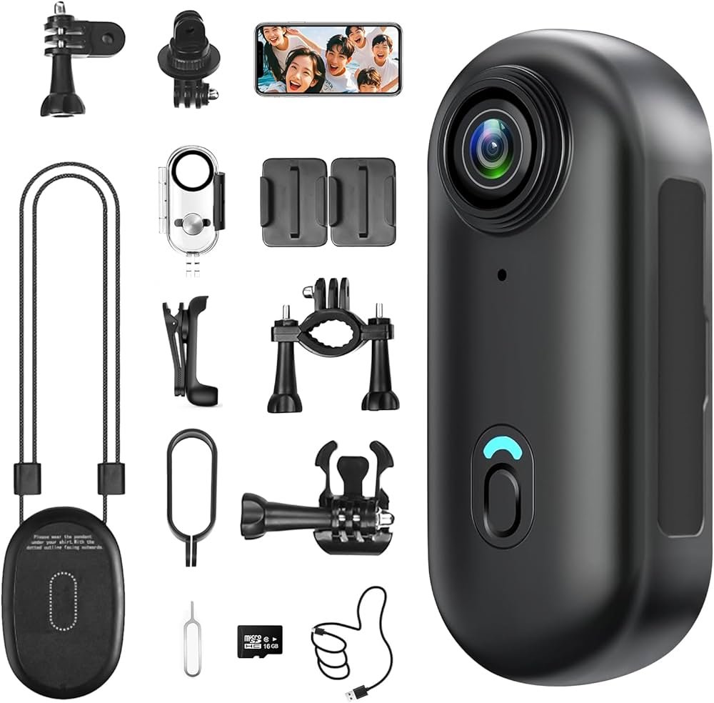 LXMIMI Caméra d'action WiFi, Camera Sport 170° Minicaméra ...