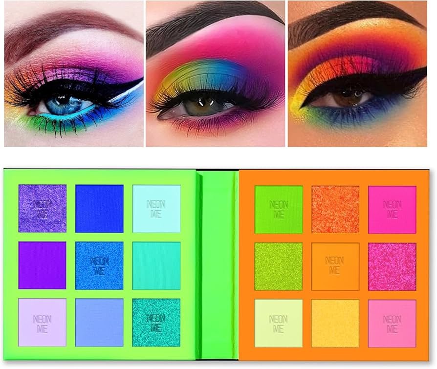 Magic Studio Neon Palette 18 Eyeshadows