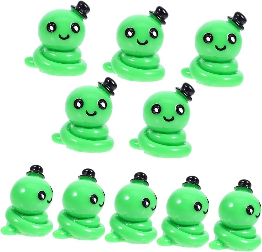 MAGICLULU 10pcs DIY Accessories Animal Figurines Miniatures ...