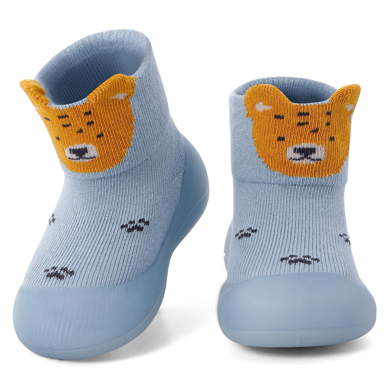 MASOCIO Baby Boy Girl Shoes First Steps Soft Rubber Sole Non-Slip