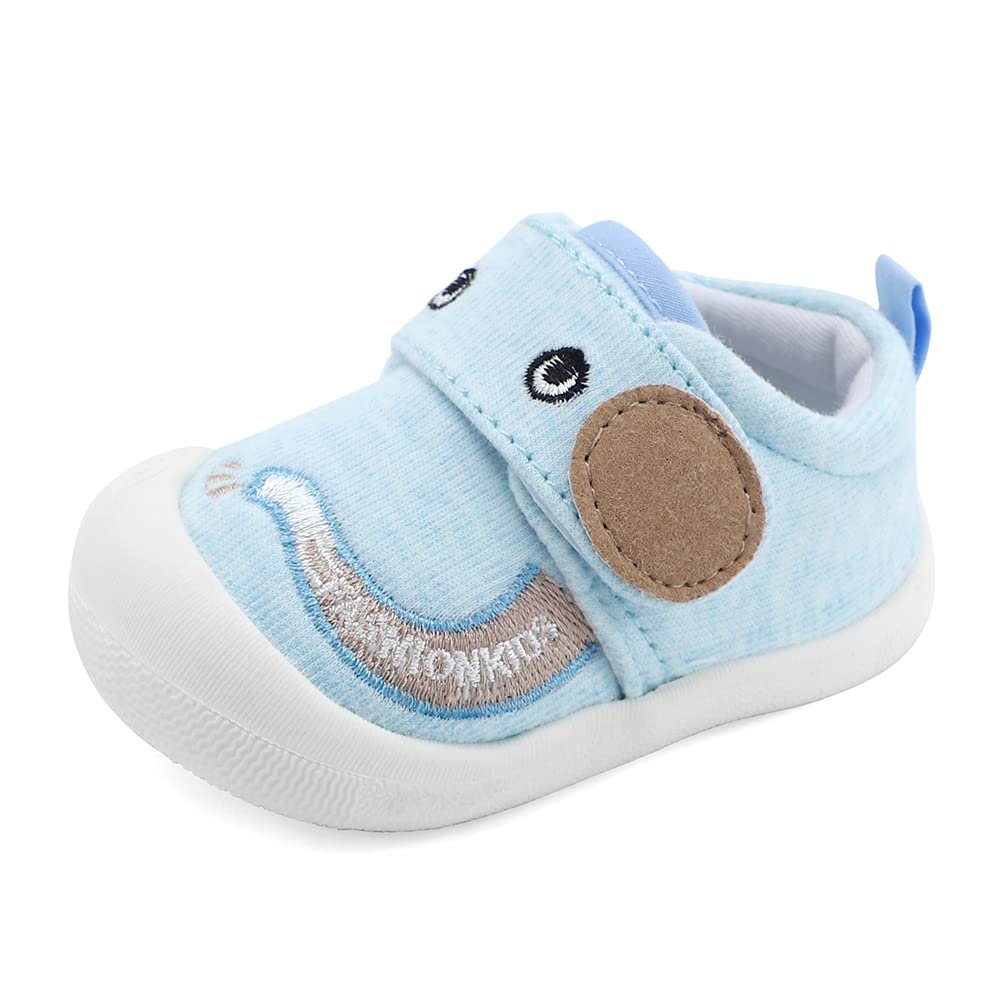 MASOCIO Baby Boy Girl Shoes First Steps Soft Rubber Sole Non-Slip