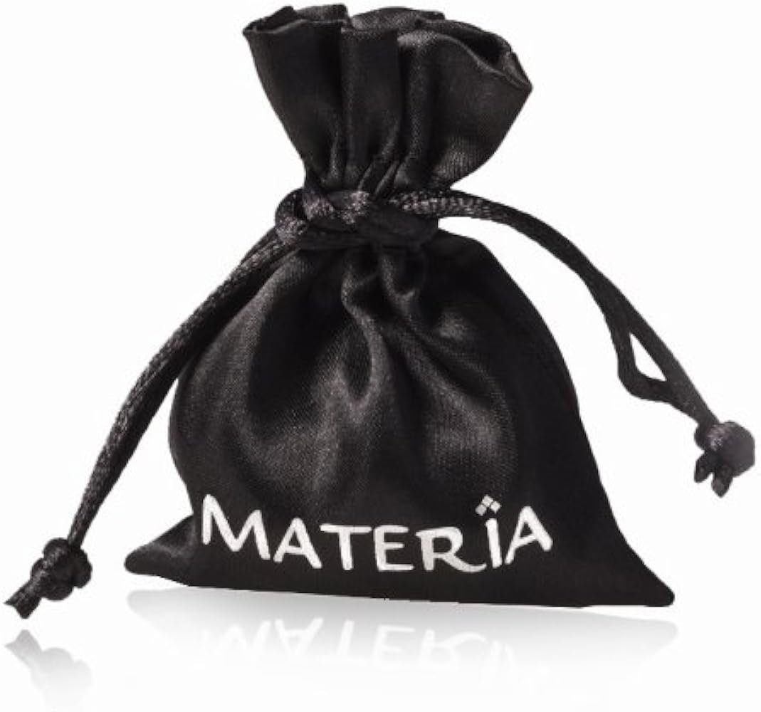 Materia 3D Perles en Verre Murano Pendentif Fleur Feuilles Argent ...