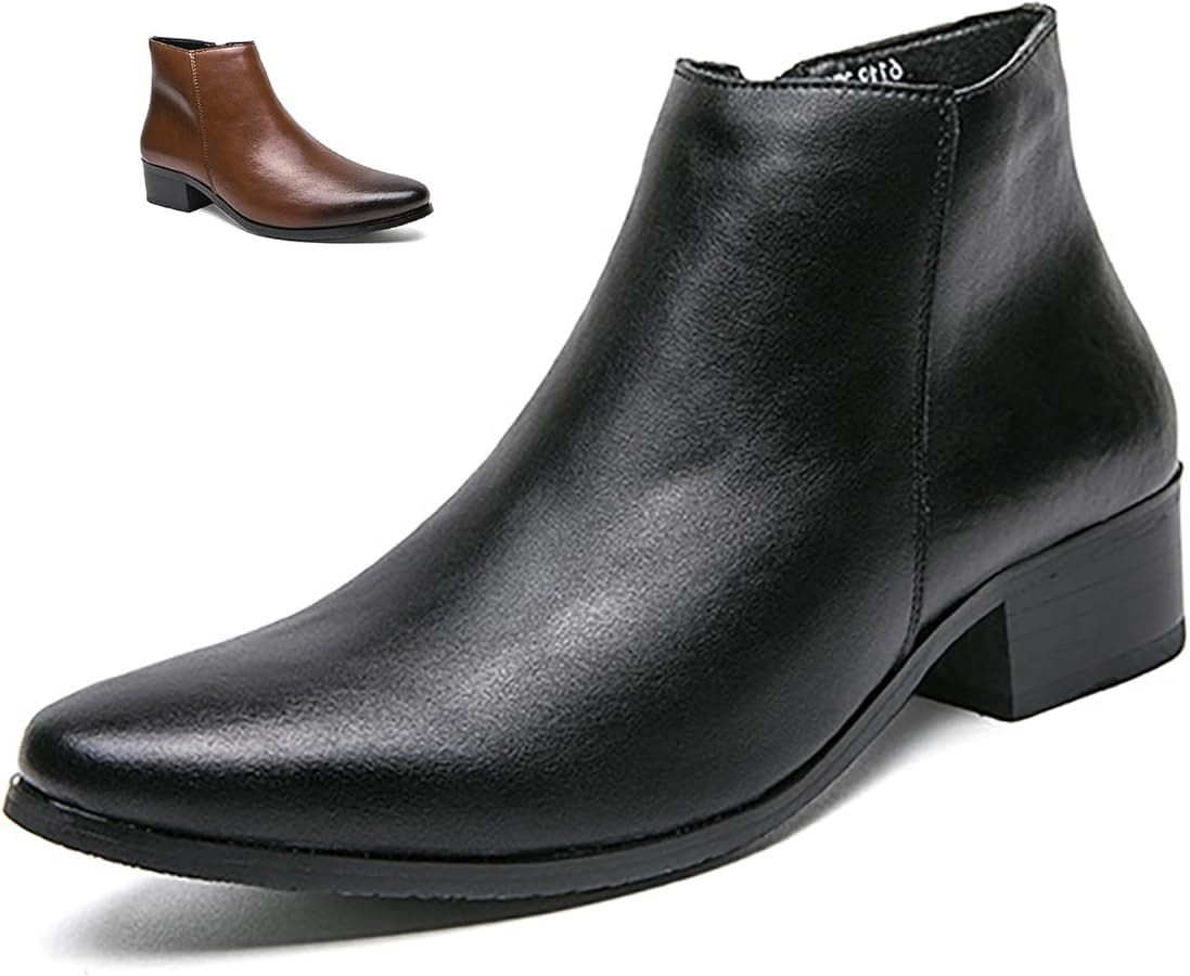 Men's Ankle Boots Chelsea Boots for Formal and Casual Events