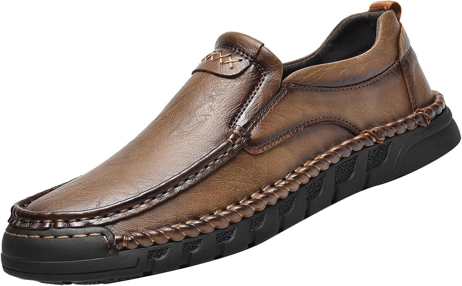 Men's Casual Hiking Shoes Leather Big Size Autumn