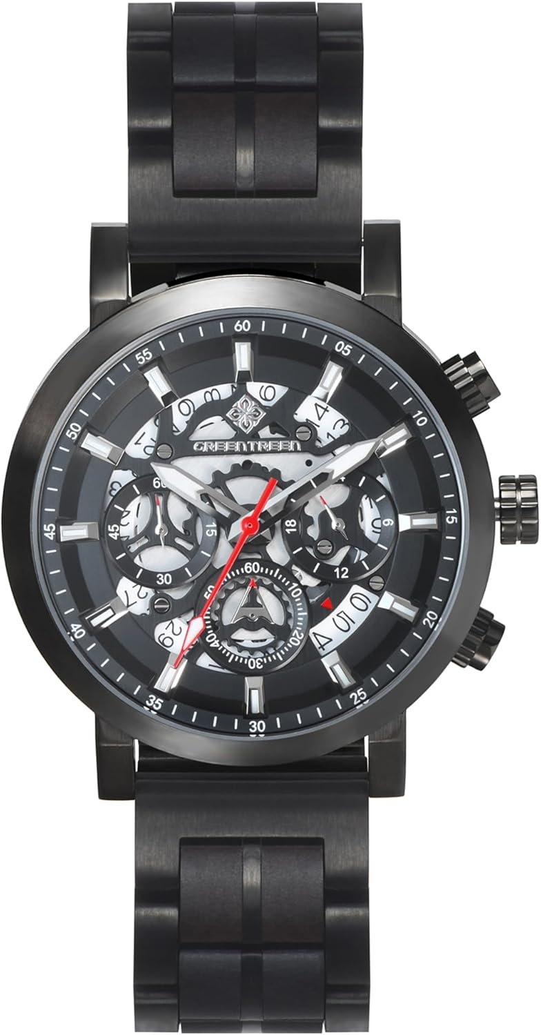 Men's Watches - Analog Quartz Chronograph Watch for Men