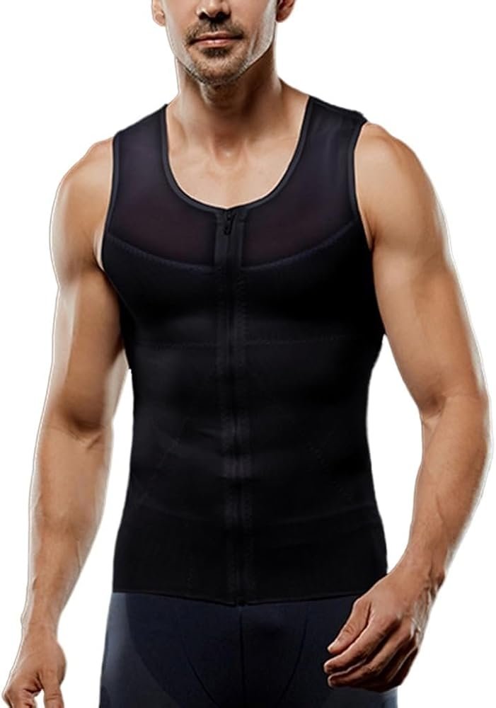 Men Shapewear Sculpting Tummy Control Full Body Shaper ...
