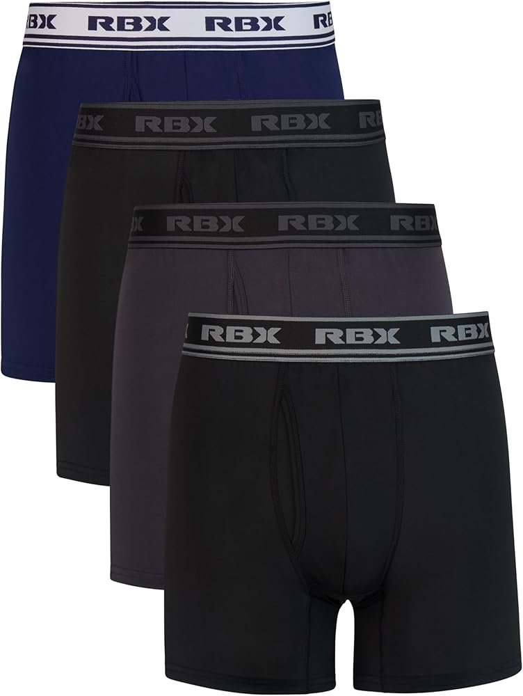 Mens Boxer Shorts Sports Underwear Ultra Soft Stretch ...