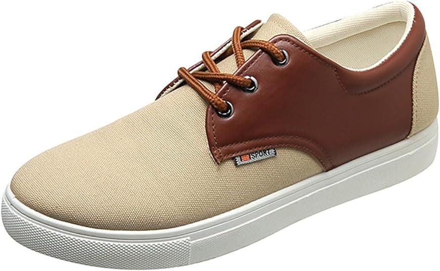 Mens Casual Shoes Casual Shoes Flat Lace Up Round Toe ...