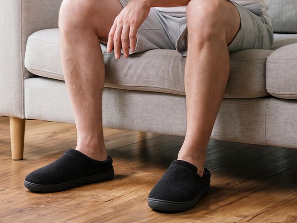 mens slippers fashion comfortable mens slippers men thick floor ...