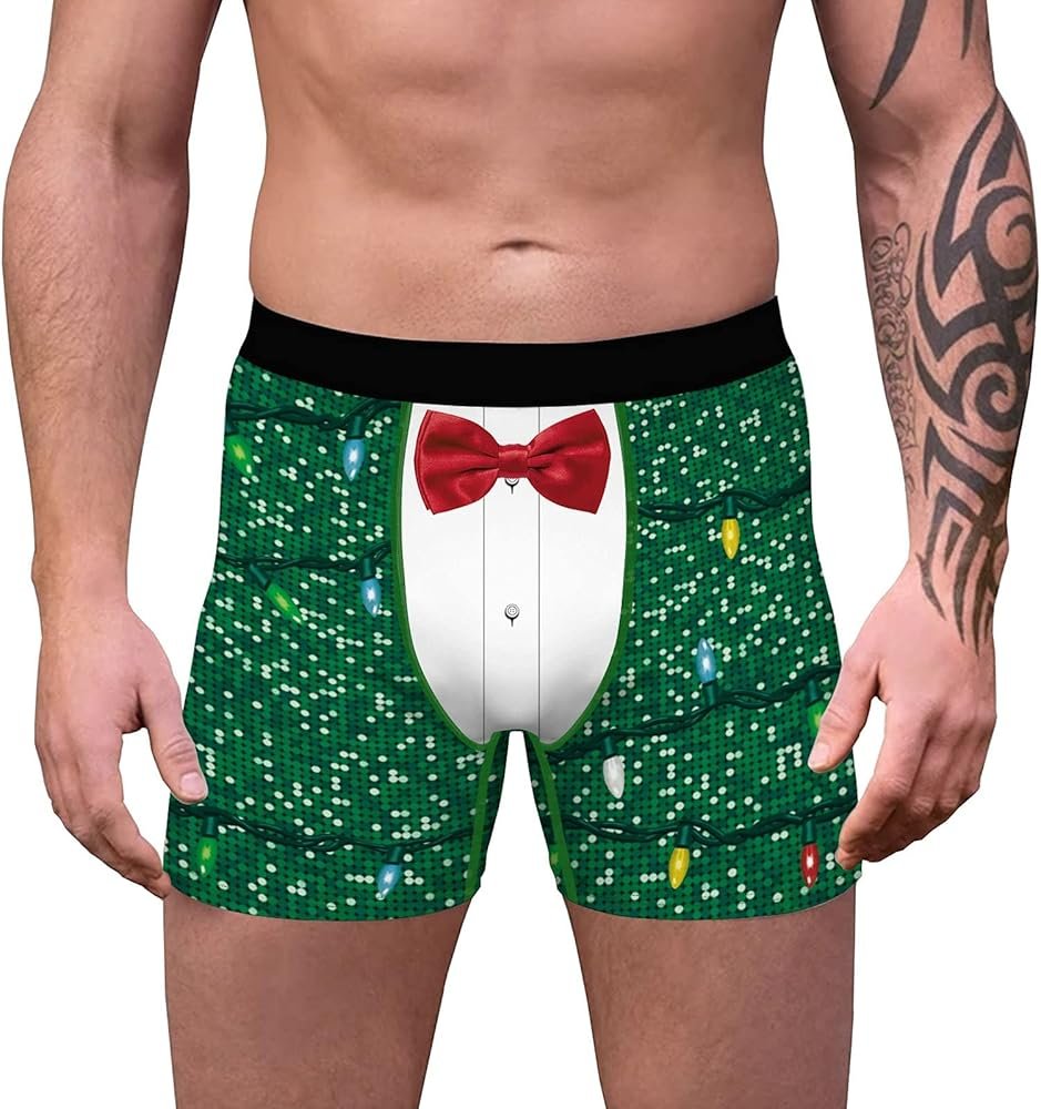 mens socks and underwear matching thin print medium size ...