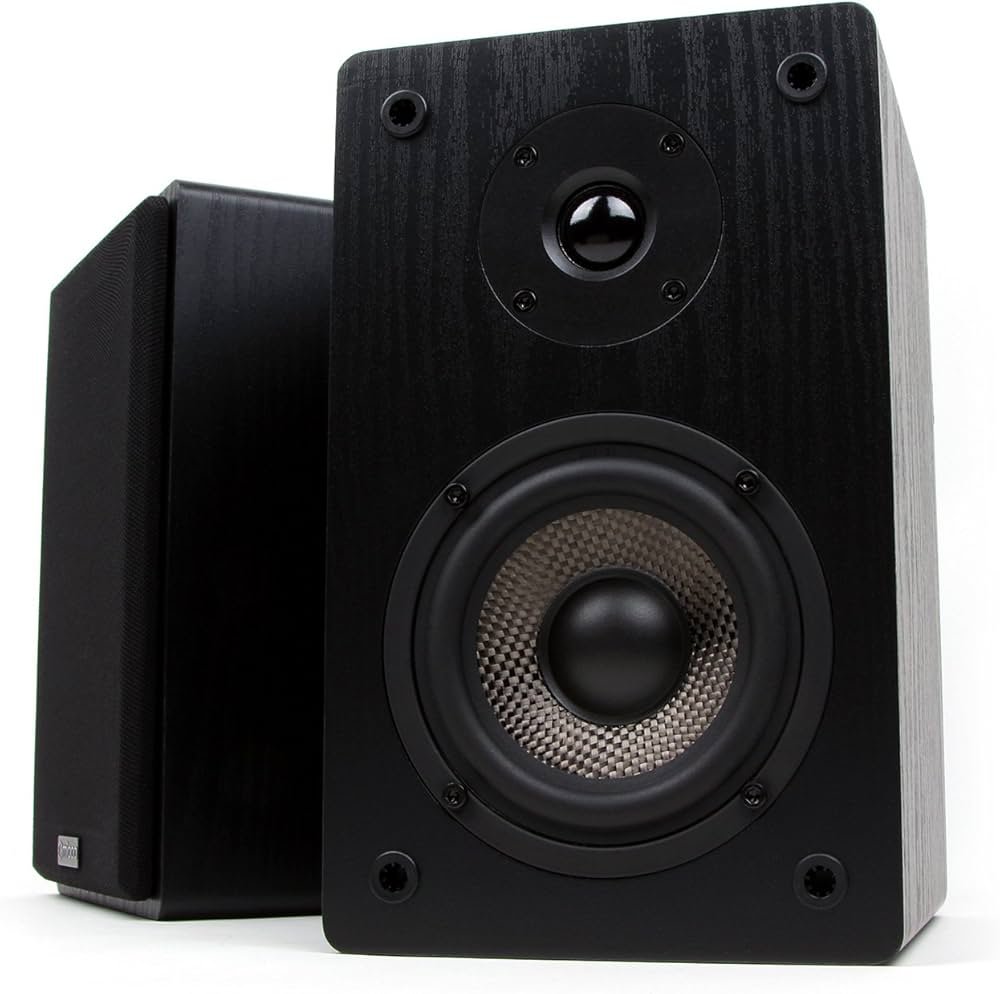Micca MB42 Bookshelf Speakers for Home Theater Surround Sound ...