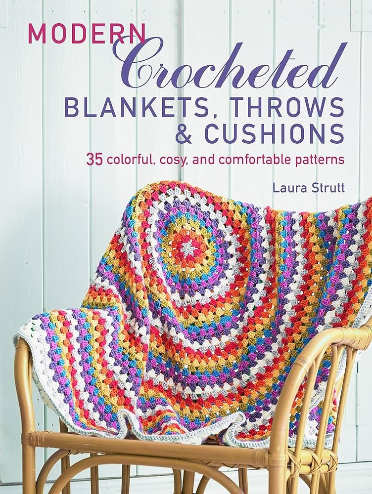 Modern Crocheted Blankets, Throws and Cushions