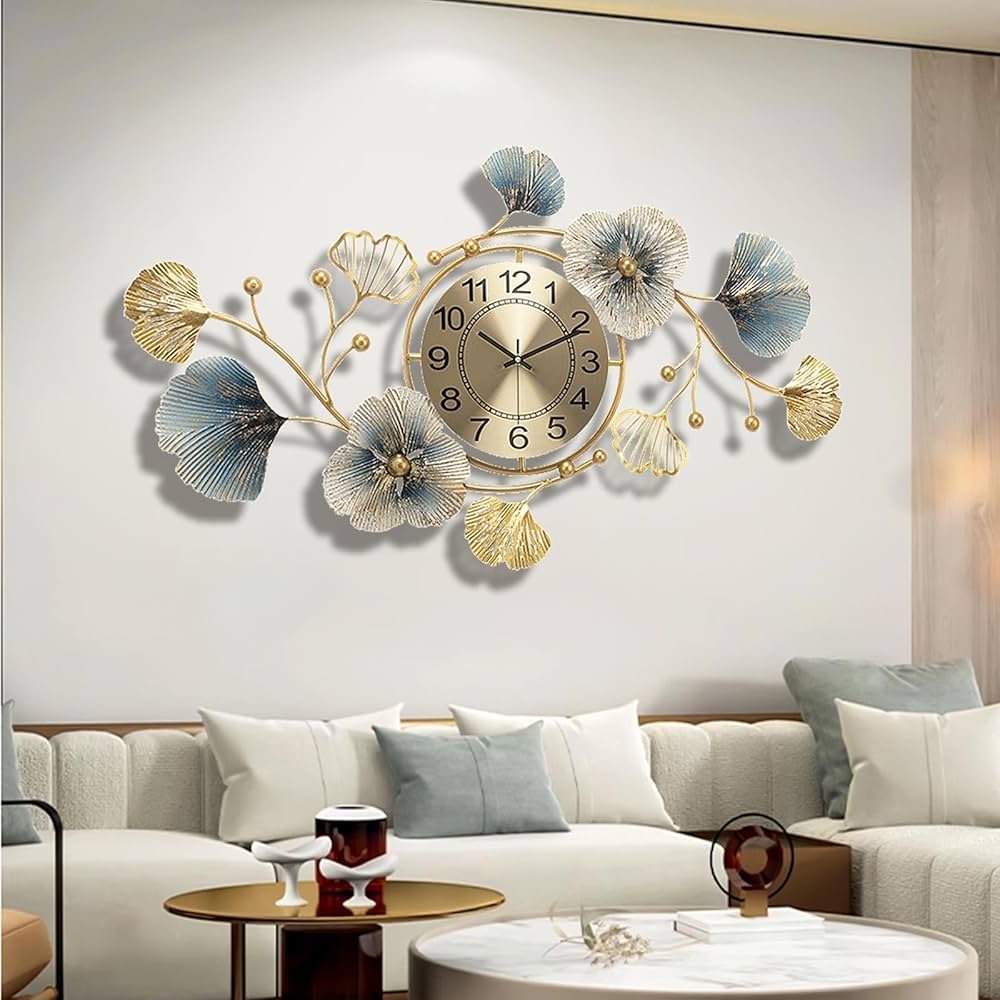 Modern Wall Clocks Metal 3D Wall Clocks for Living Room ...