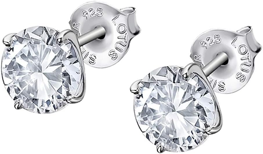 Moderne Boucles Doreilles En Argent Blanc - Swarovski