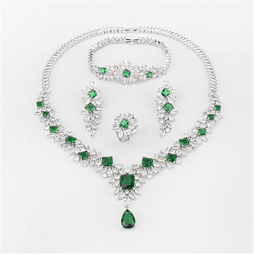 Noble Vivid Flower Apparence Design Collier Et Boucle d'oreille ...
