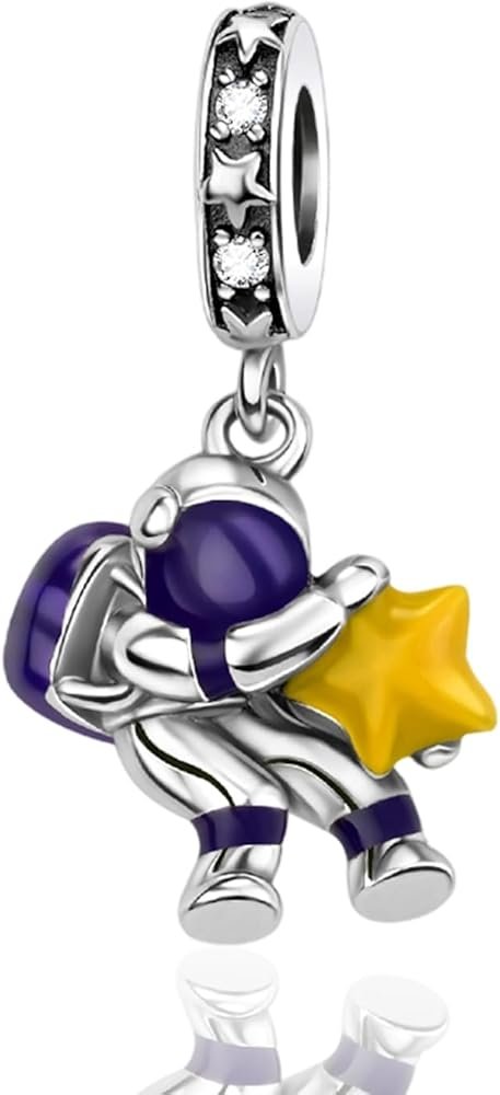NUNUYAYA Perles Charms Argent Sterling 925 Breloque Pendentif ...