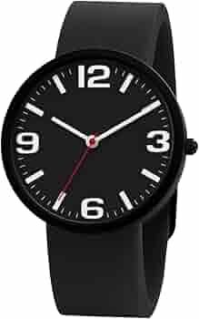 NUOVO Montres unisexe montre facile à lire avec grands chiffres ...