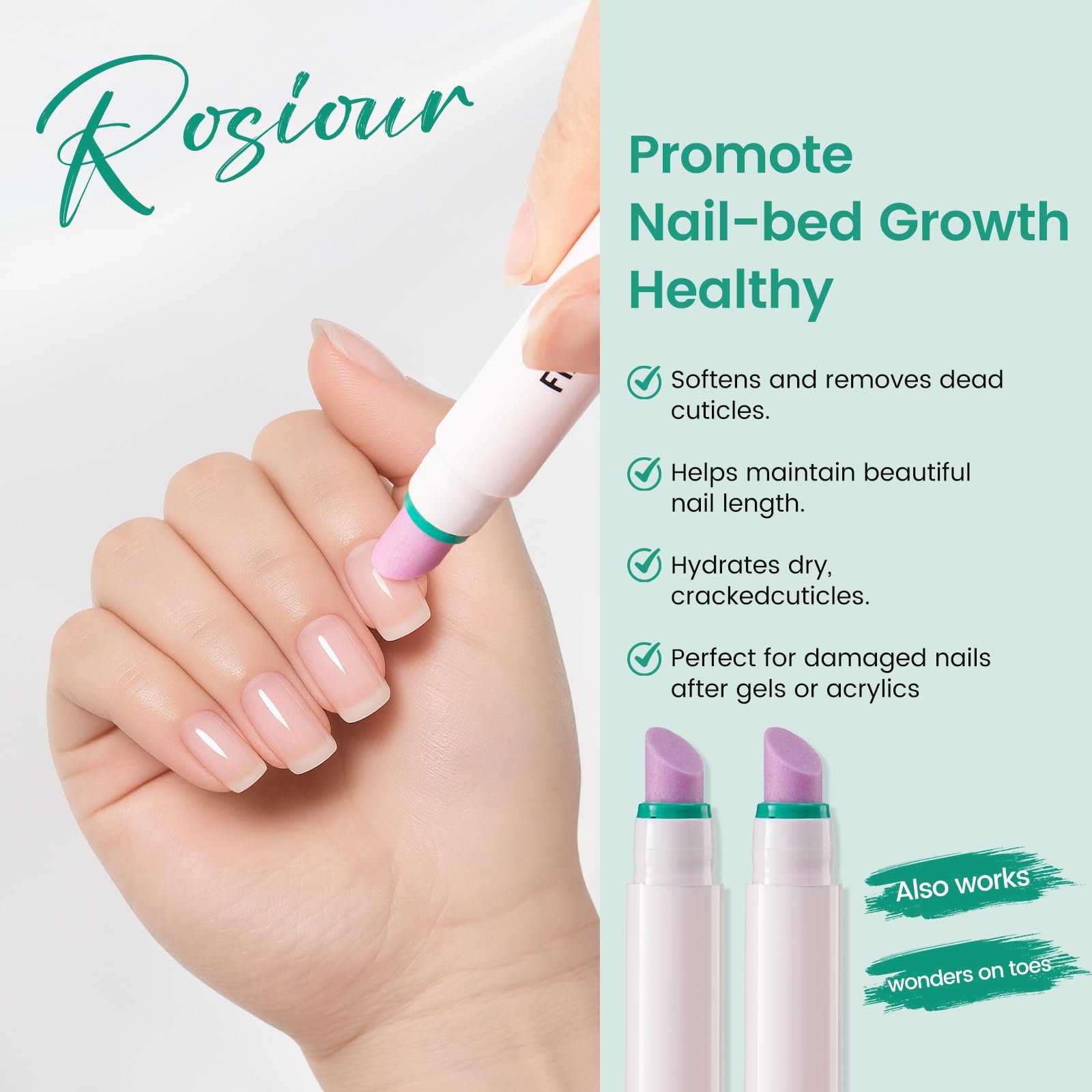 Oil Remover Pen - Cuticle Care for Dry and Damaged Nails ...