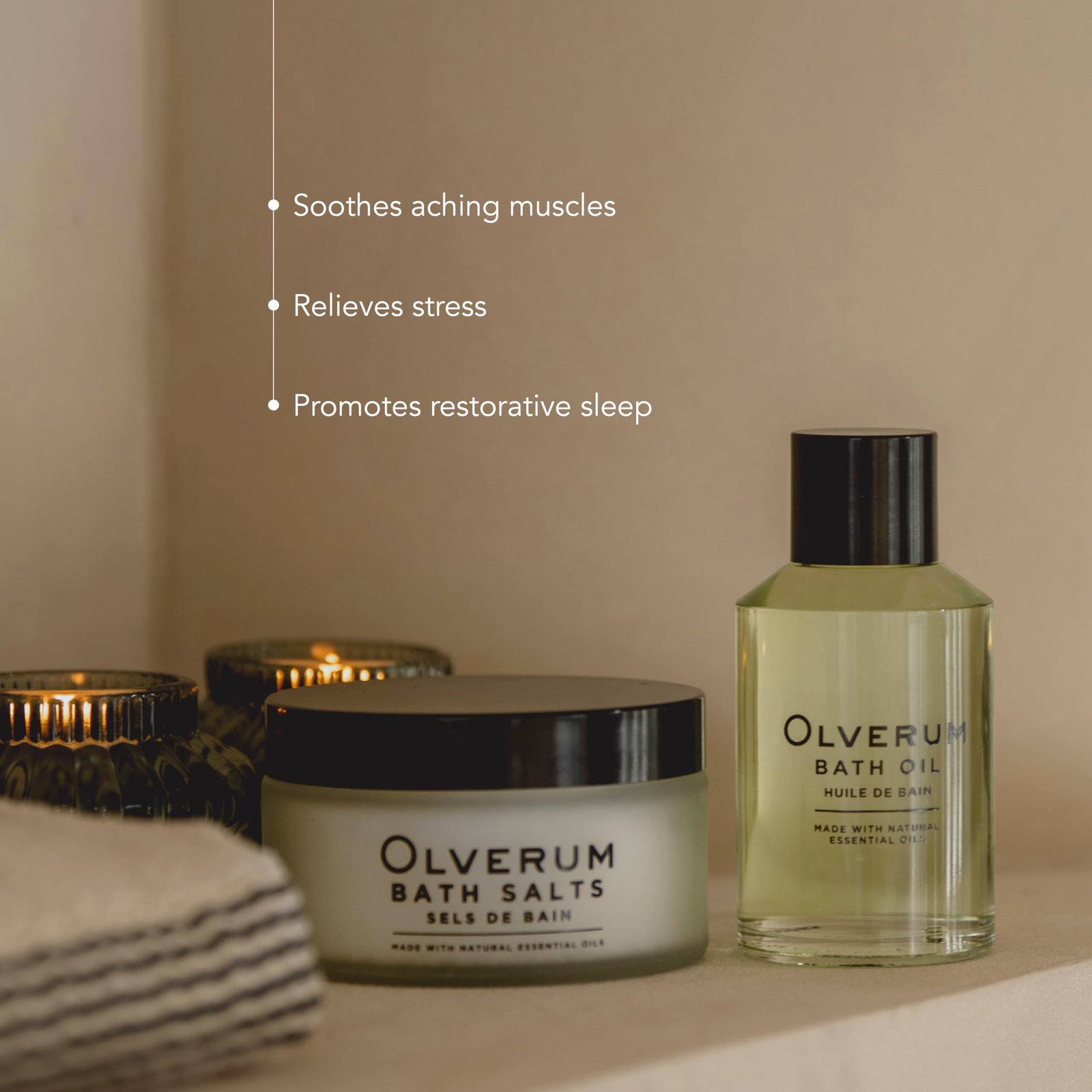 Olverum Bath Salts Luxury Muscle Soothing Bath Muscle Soak ...