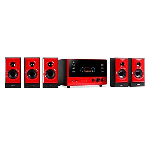 OneConcept V51 - 5.1 Surround Sound System, Home Theater, 70 ...