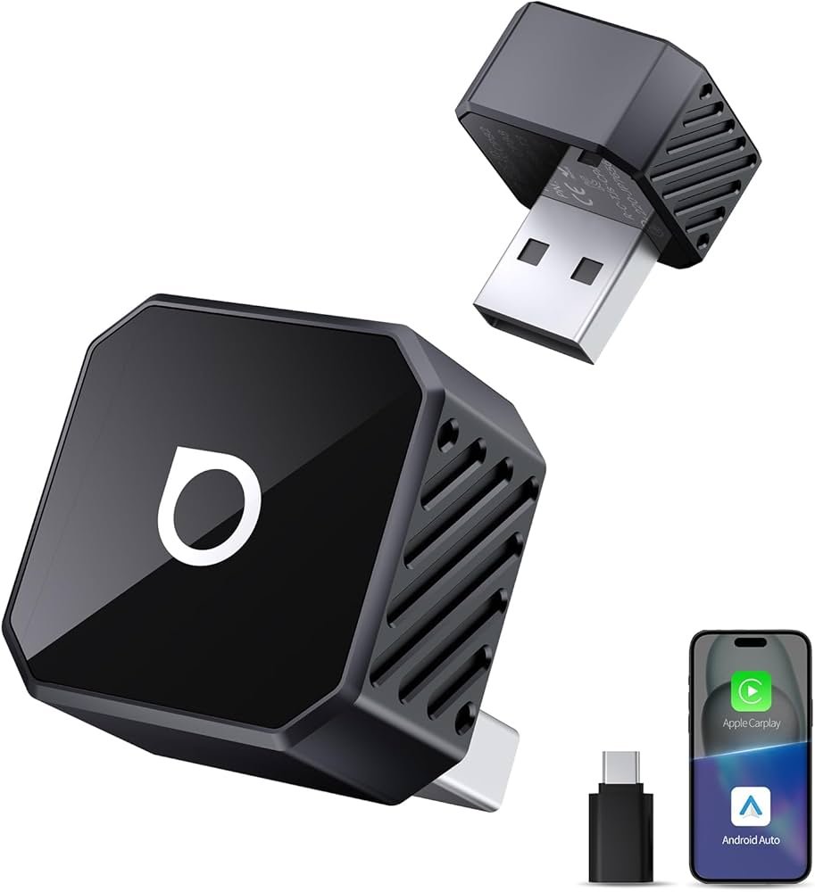 OTTOCAST Mini 2025 Nouveaux, Adaptateur CarPlay sans Fil pour ...