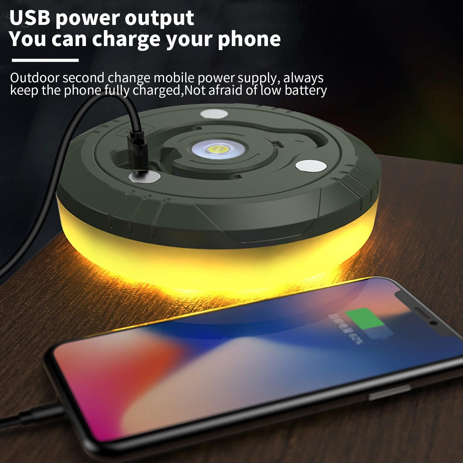 Outdoor Waterproof LED String Lights, Portable Stowable Strip Light ...